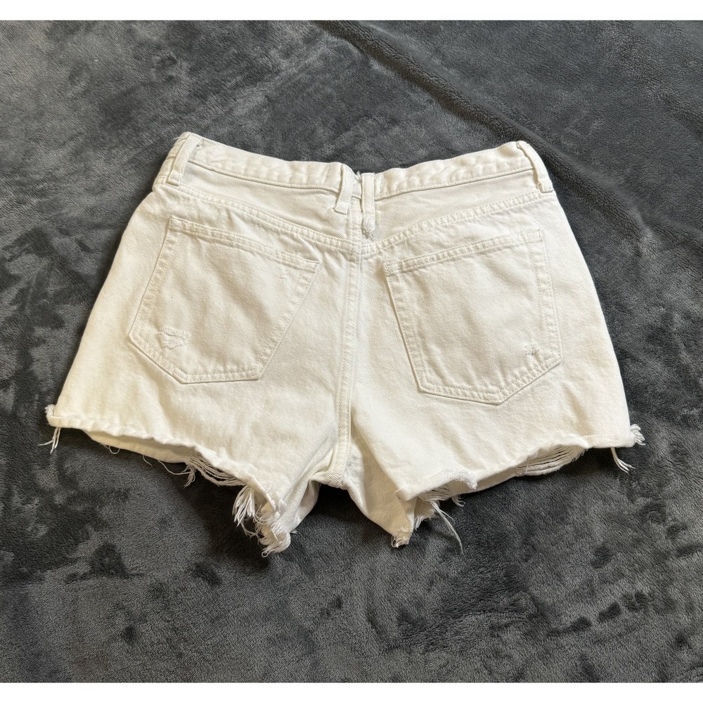 We The Free Shorts Womens 30 Distressed High Rise‎ Frayed Hem Urban Outfitters - Picture 11 of 11